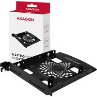 Adaptor pentru montarea a 2 HDD/SSD Axagon RHD-P25 Negru Adaptor pentru montarea a 2 HDD/SSD Axagon RHD-P25 Negru