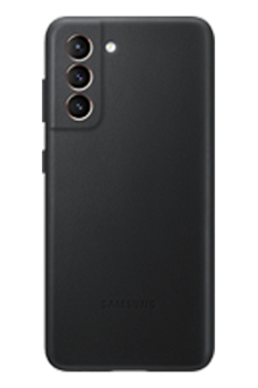 Husa Samsung Galaxy S21 EF-VG991LBEGWW Leather Cover Negru