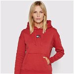 Tommy Jeans Bluză Center Badge DW0DW10403 Galben Relaxed Fit