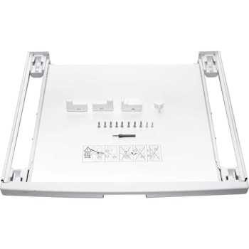 Kit montare verticala cu placa telescopica pentru uscatoarele Bosch WTY…, WTW…, WTB, WTM…
