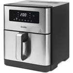 Friteuza cu aer cald Breville Halo Air XL VDF131X-01, 1700 W, 9 L, Argintiu