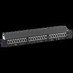 Patch Panel 1U, FTP cat6A, 24 porturi RJ45 - ASYTECH Networking ASY-PP-FTP6A-24