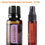 Pachet Ulei Esential de Lavanda, Lavender, 5 ML, Doterra + Spray Dezinfectant On Guard, 27 ML, 