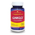 GINKGO CURCUMIN95 60cps - Herbagetica, Herbagetica