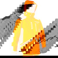 Jachetă SUPERTRACK 900 impermeabilă fluorescentă Bărbați, SOLOGNAC