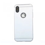 Husa Apple iPhone X, Elegance Luxury tip oglinda Argintiu, MyStyle