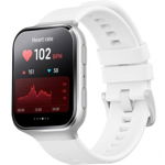 Smartwatch 70Mai Saphir, Geam din safir, GPS, Control vocal Alexa, Argintiu