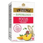 Ceai din plante Focus Superbends, 18 plicuri, Twinings