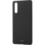 Husa de protectie Vetter pentru Huawei P30, Clip-On Ultra Slim, made from Aramid Fiber, Kevlar, Black, 