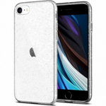 Husa Premium Spigen Liquid Crystal Glitter iPhone Se 2 (2020) ,silicon ,transparent, Spigen