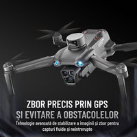 Drona Nivazo U33 Max, cu 2 acumulatori 3000mAh, follow me, functie de evitarea obstacolelor, autonomie pana la 29 minute, Nivazo Drona Nivazo U33 Max, cu 2 acumulatori 3000mAh, follow me, functie de evitarea obstacolelor, autonomie pana la 29 minute, Nivazo