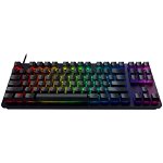 Tastatura gaming mecanica Razer Huntsman Tournament Edition, iluminare Chroma RGB, switch optic liniar, Layout Intl. US, Negru