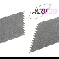 Gossi placi de pardoseala, 20 buc., gri, 50 x 50 cm, 5 m2, Gossi