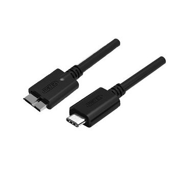 Cablu de date , Unitek , USB tip C tata / microUSB 3.0 Y/C475GBK , 1 m , negru, Unitek