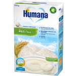 Cereale Humana cu fulgi de orez de la 4 luni 200 g, Humana