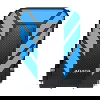 Hard Drive extern ADATA, 2TB, Albastru, USB 3.1, IP68, IPX8, protectie silicon, HDD AHD710P-2TU31-C(Blue), ADATA