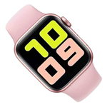 Ceas smartwatch techstar® t55 sku2848, 1.3 inch ips, 2 curele, roz