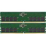 Memorie, Kingston, Dual channel, DDR5, 32GB, CL42, 1.1V, Verde/Negru