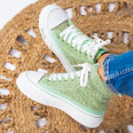 Pantofi Sport, culoare Verde, material Textil - cod: P12585, ABC