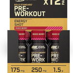 Optimum Nutrition Gold Standard Pre-workout Shot 12 x 60 ml, Optimum Nutrition