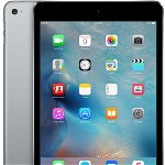 Tableta Apple iPad Mini 4, Procesor Dual-Core 1.5GHz, Retina Display LED 7.9", 2GB RAM, 128GB Flash, 8MP, Wi-Fi, iOS (Gri Spatial)