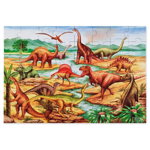 Melissa&amp;Doug - Puzzle de podea cu dinozauri