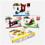 Lego SUPER BROTHERS +120pcs model de inspirație Super Mario 6+,26x20cm