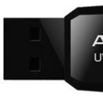 Memorie usb 2.0 adata 16 gb, profil mic, carcasa plastic, negru, "auv100-16g-rbk" (include tv 0.03 lei)