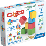Cuburi magnetice Geomag - Magicube Creații, 8 piese
