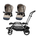 Carucior Duette Piroet Elite Peg Perego Luxe Ecru DUET012