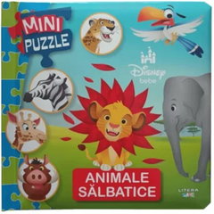 Disney Bebe. Mini puzzle. Animale salbatice, -