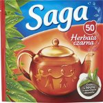 Saga SAGA_Herbata czarna 50 torebek 70g, Saga