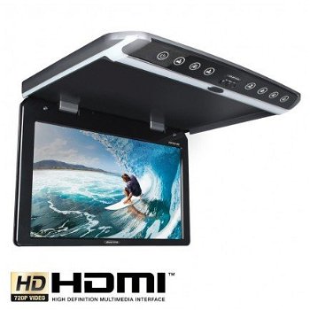 Monitor de plafon Ampire OHV101-HD  ultra-slim de 25,6cm (10,1″) cu USB si intrare HDMI
