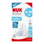 Tetina Nuk First Choice Plus Silicon M2 flux variabil 6-18 luni, NUK