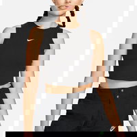 Top crop din amestec de lyocell cu detaliu logo, Nike