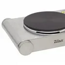 Plita electrica inox Zilan ZLN-0535, 33x10x30, 1 arzator, 1500 W, termostat reglabil, 