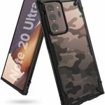 Husa Ringke Fusion X Design pentru Samsung Galaxy Note 20 Ultra, Camo Black