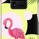 CaseGadget Husă Flamingo și Flori Galaxy S20 Ultra, CaseGadget