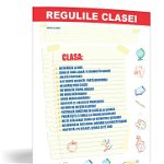 Regulile clasei - planșă 50x70 - Proiecte Tematice, edituradiana.ro