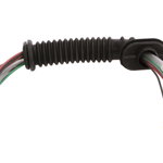 Set reparatie cabluri Cu furtun lichid de spalare parbriz (250mm, numar pini: 10, cu capac; cu furtun, Stanga) potrivit VW GOLF IV 1.4-3.2 1997-2005