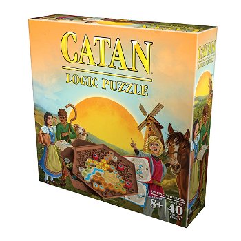 Joc de societate CATAN Logic Puzzle ATPUZZLE, 8 ani+, 1-4 jucatori