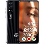 Telefon mobil iHunt S20 Plus Apex 2021, 6.3" Waterdrop IPS, 16GB Flash, 2GB RAM, DualSIM, Android 9, 3000mAh, Camera 8MP (Negru)