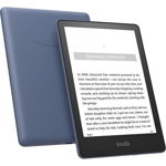 E-Book Reader Amazon Kindle Paperwhite Signature Edition 2023 11th Gen, 32 GB, Fara reclame, Display 6.8inch cu lumina auto-ajustabila, Incarcare wireless, Waterproof IPX8 (Albastru), Amazon
