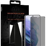 Folie Protectie Sticla Temperata Eiger 3D Privacy EGMSP00159 pentru Samsung Galaxy S21 Plus (Transparent), Eiger