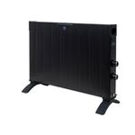 Convector electric, negru, putere 2500W, termostat reglabil, protectie la supra incalzire / ZLN 6241