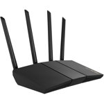 Asus Router Travel Wireless ASUS RT-AX57 Go, AX3000, Dual-Band, Dual-Core 1.3GHz CPU, 128MB/512MB Flash/RAM, Gigabit, AiProtection Classic, Traditional QoS, VPN Fusion, IPTV, OFDMA, Beamforming, AiMesh, Asus