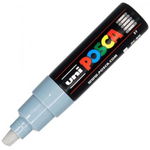 Marker UNI PC-8K 8. 0 mm varf tesit gri Posca, Posca