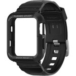 Accesoriu smartwatch Rugged Armor Pro Apple Watch 4/5/6/7/8/SE (44/45mm) Black, Spigen