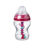 Tommee Tippee Closer To Nature Anti-colic Advanced Baby Bottle biberon pentru sugari Slow Flow Purple 0m+ 260 ml, Tommee Tippee