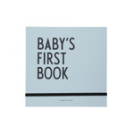 Prima carte a bebelusului, Design Letters, baieti, Blue